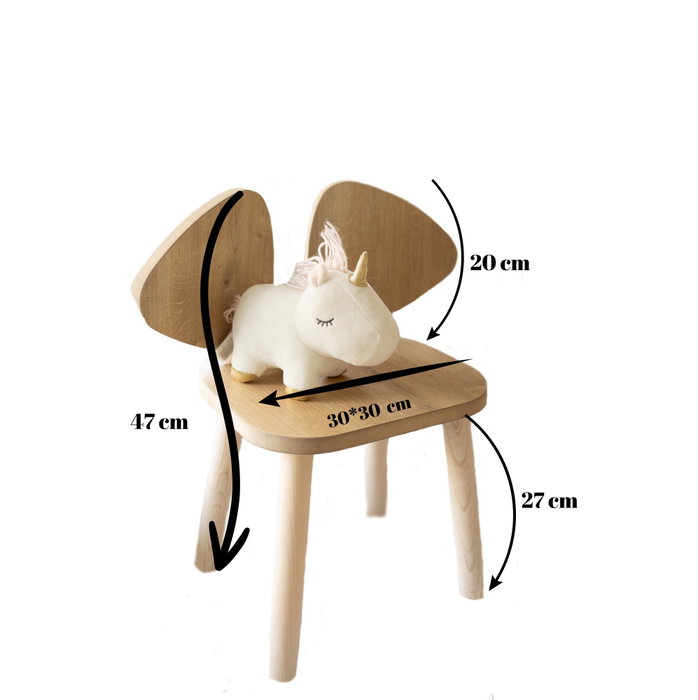 Hanah Home Mickey Chair - Marrón